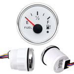52mm 2 Inch Marine Boat Gauge Set | Oil Pressure Water Level Fuel Temperature Voltmet alternate view