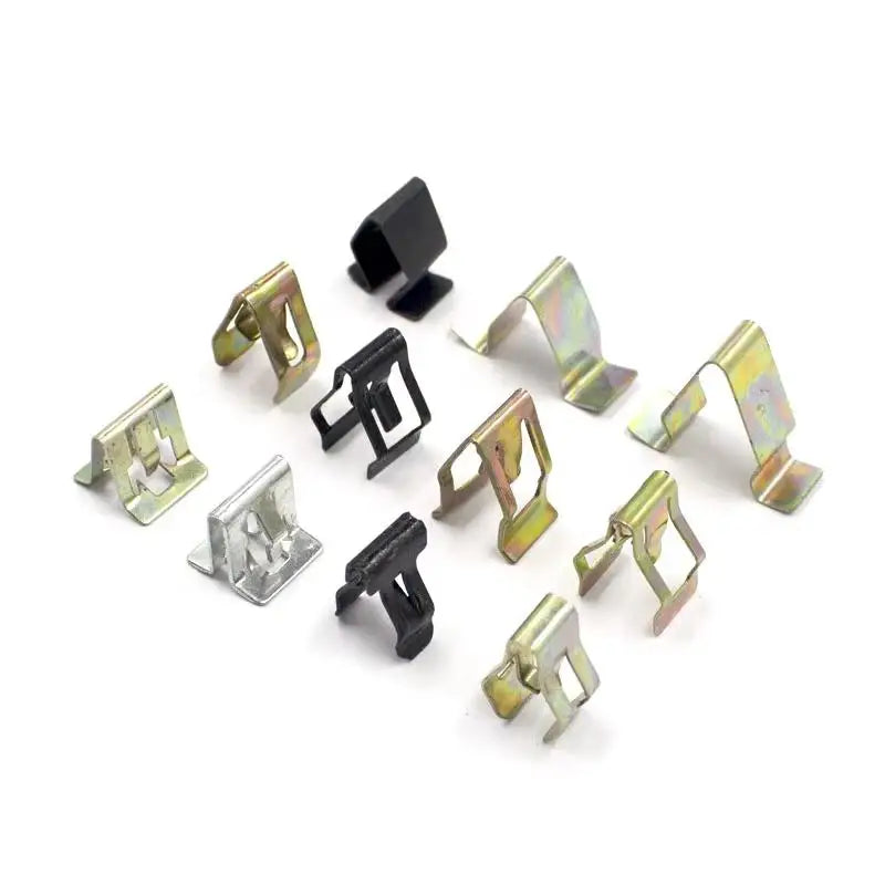 10 Pcs Universal Auto Front Console Dash Dashboard Retainer Rivet Fastener U Type Clips For Cars Pan