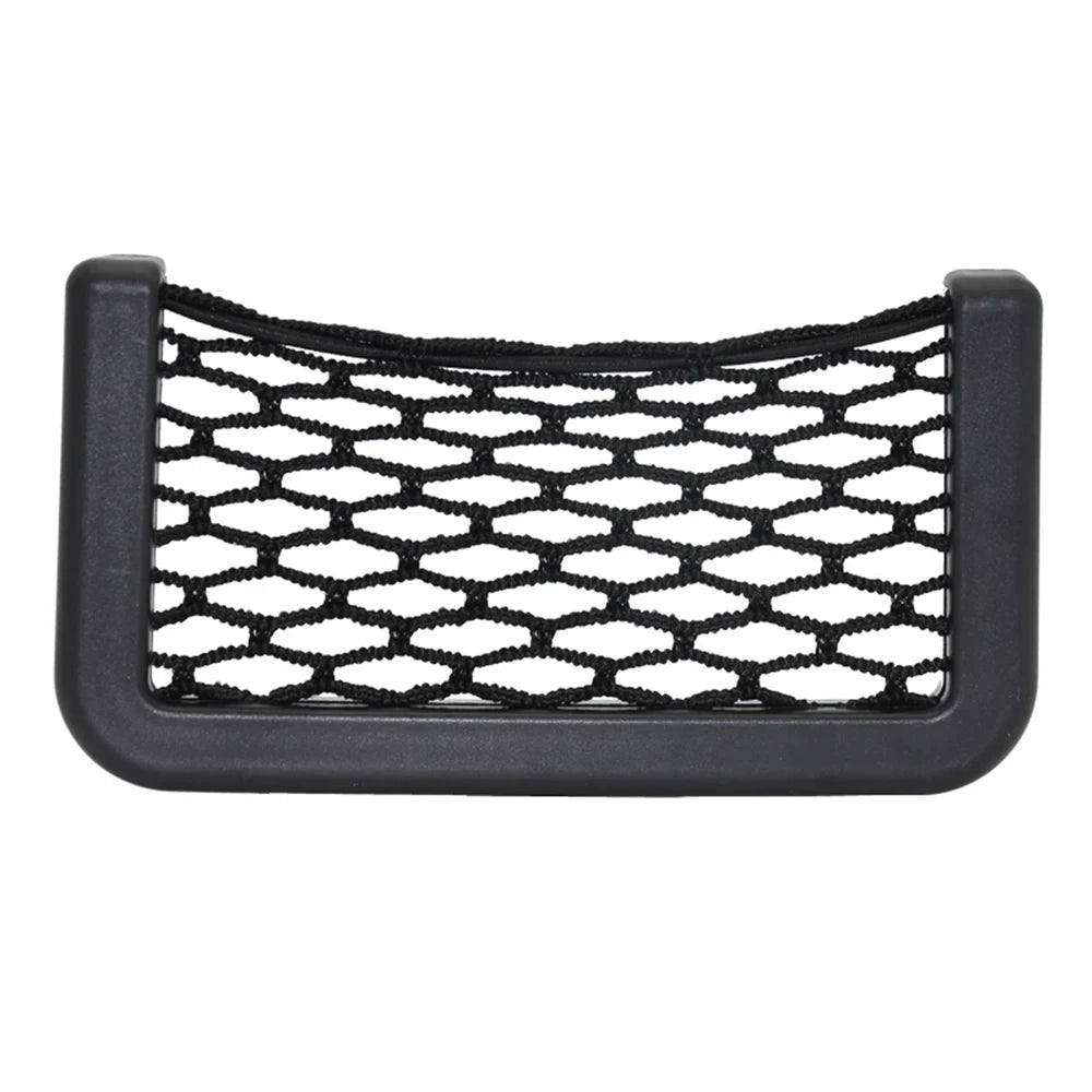 1Pcs Universal Car Organizer Mesh Storage Bag Net Pocket Mobile Phone Holder Auto Acc alternate view