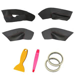 Left Hand Drive Soft Leather Door Panel Cover For Skoda Octavia 2007 2008 2009 2010 2 lifestyle view