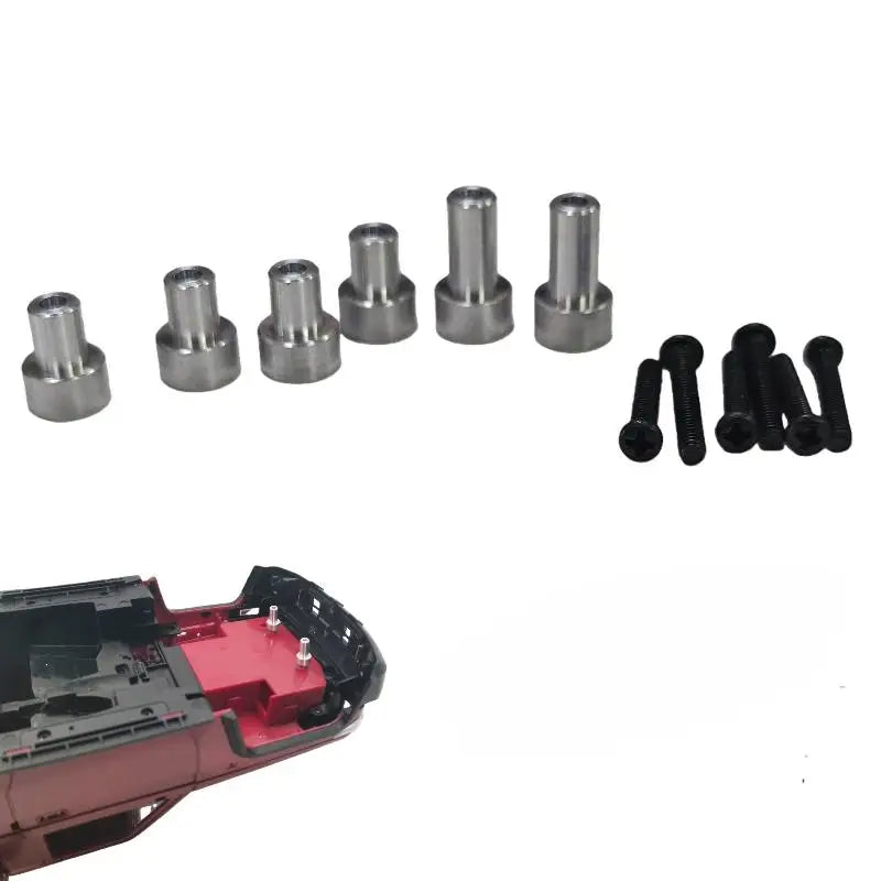 1set 1/12 Mn82 Mn82s Car for Modified Big Wheel Special Upgrade Parts Metal Shell Raise the Column Heighten Bracket