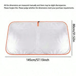 Car Sun Protection Front Windshield Sunshade | Heat Insulation Car Shield alternate view