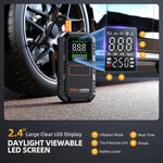 5000A Car Jump Starter with Air Compressor 150PSI Tire Inflator
