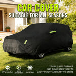 190T Full Car Cover for SUV | Universal Rain Snow All Weather Protection alternate view