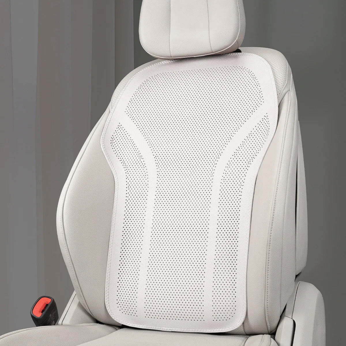Breathable Leather Car Seat Cover Universal Front Seat Protection Cushion Luxury Ca additional angle