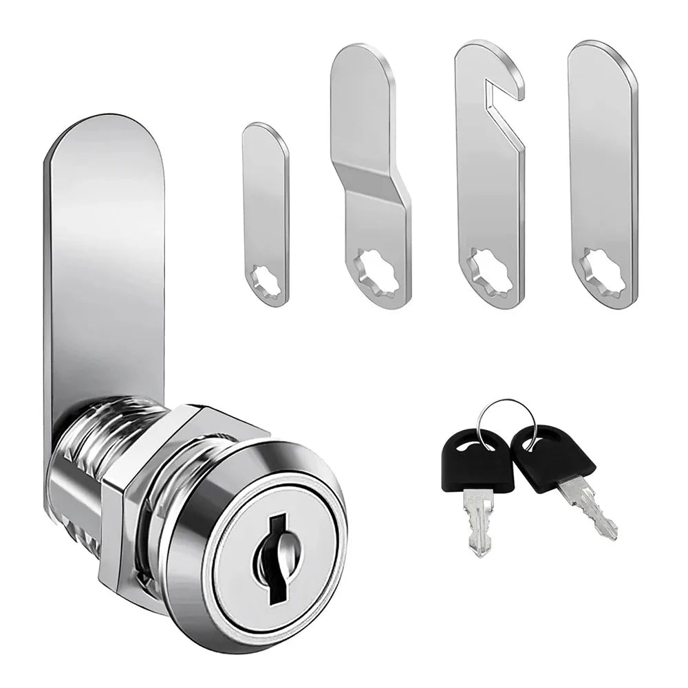 16/20/25/30mm Cam Lock Set Door Cabinet Mailbox Drawer Cupboard Locker Etc,It Comes w alternate view