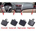 1/4pcs A/C Air Vent Grille Tab Clip For Hyundai For VERNA For SOLARIS Left Right Car Front A/C Air Vent Outlet Tab Clip Replace