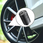 American Flag Tire Valve Caps | Aluminum Dustproof Stem Caps for Cars Trucks Motorcyc lifestyle view