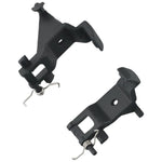 Auto Parts Armrest Latch Clip A1666804103 Black Car Accessories Eco-friendly Kit Left+Right Pair Plastic Durable