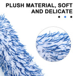 SEAMETAL Car Wheel Tire Rim Cleaning Brush Portable Plush Car Wheel Hub Brush Washing lifestyle view