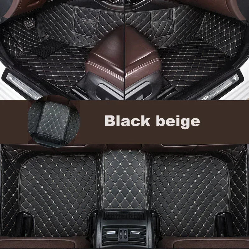 1 set Car Floor Mats For SsangYong Tivoli 2015-2017 Year Upgraded Version Foot pad Accessories Carpetscustomizedcustomized