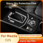 For Mazda CX5 CX-5 Starry Sky Film Interior Modification Central Control Instrument Screen Protectiv