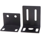 1 set ear Mounting jointing with screw cap Metal 1U 19" Rack Mount for frame box High Qulaity Wireless System Receiver Host