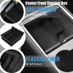 Car Storage Box for Tesla Model 3/Y Highland | Center Console Hidden Organizer detail view
