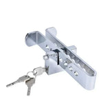 Car Anti-Theft Brake Clutch Lock with 3 Keys close-up view