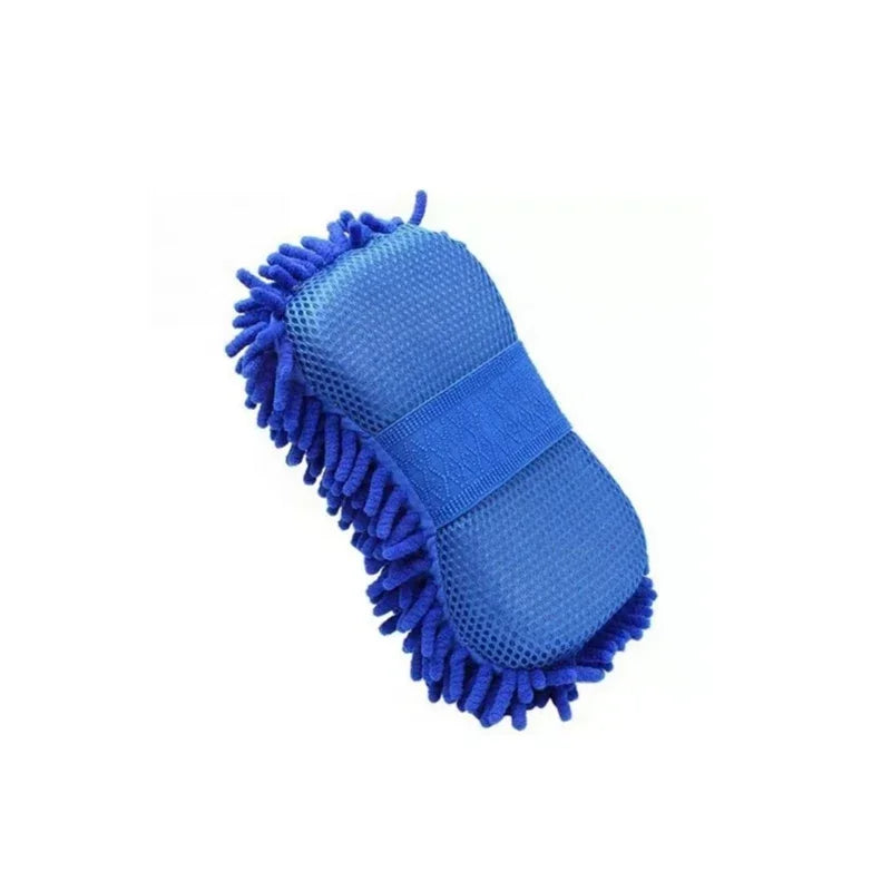 1Pc Car Wash Microfiber Chenille Car Wash Sponge Care Washing Brush Pad Washing Towel alternate view