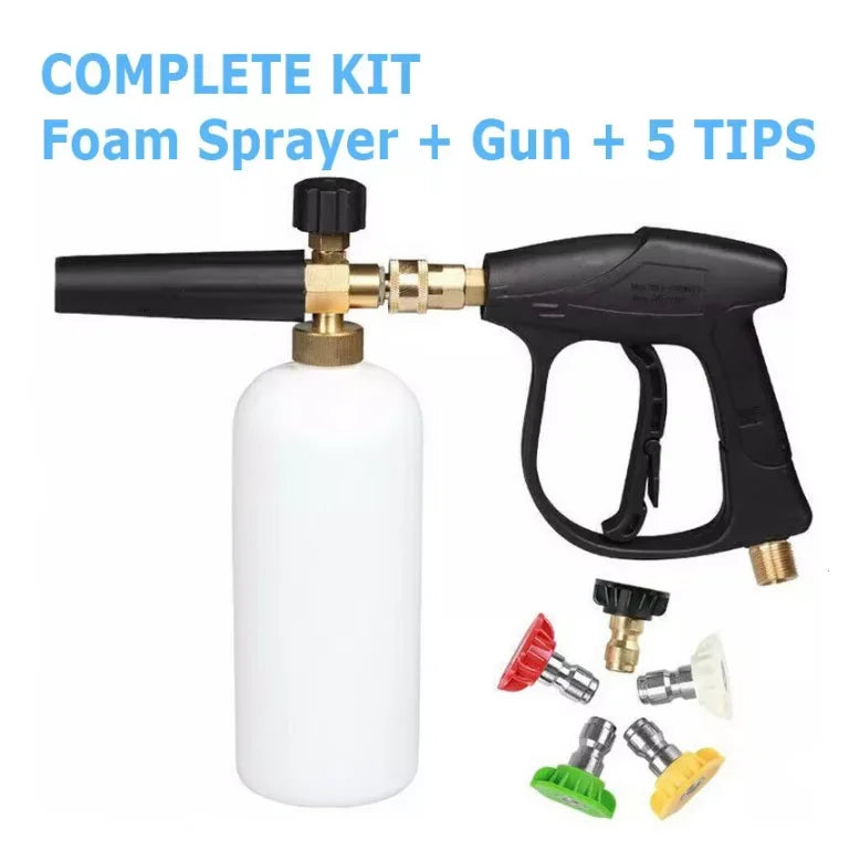 High Pressure Car Wash Water Gun | Aluminum Core with Quick Insertion and Five-Color alternate view