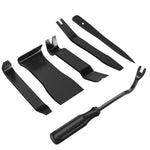 Nilight 6PCS Auto Trim Removal Tool Kit No-Scratch | Removal Tool Kit for Car Audio Dash Panel Window Molding Fastener Remover Tool Kit-Black