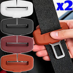 Auto Seat Belt Clip Silicone Sleeve Buckle Protector Anti Collision Pads Interior Panel Scratch Guard Car Styling Accessories