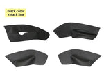 Left Hand Drive Soft Leather Door Panel Cover For Skoda Octavia 2007 2008 2009 2010 2011 detail view