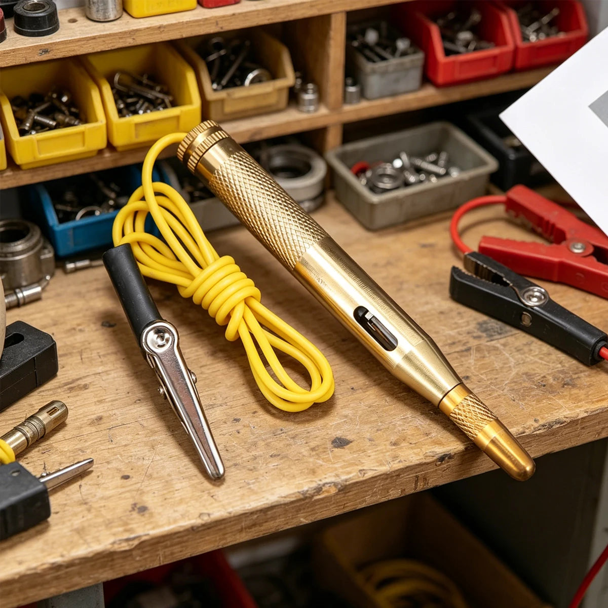 Car Current Detector Practical Test Pen Vehicle Fault Detection Tool Auto Repair Shop Maintenance Automotive Special Tools