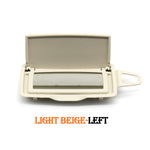 Car Sun Shade Sunvisor Panel Makeup Cosmetic Mirror Holder Panel For Mercedes Benz ML GL GLE GLS W166 W292 1668100110 1668109100
