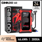 GOOLOO A3 Jump Starter with Air Compressor | 3000A Portable Car Battery Booster and Tire Inflator