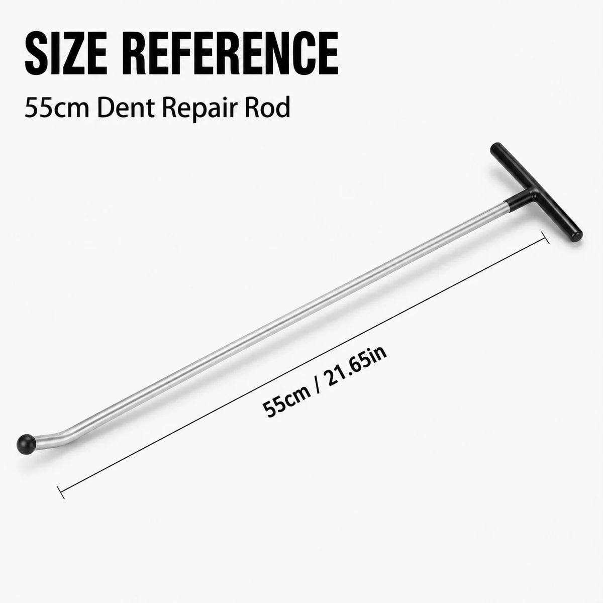 Auto Dent Repair Tool Kit for Shallow Car Body Dent Repair With T-Handle Rod, Rubber Mallet, Repair Tips And Wedge Tools For Garage And DIY Vehicle Maintenance