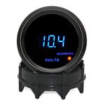52mm 7-in-1 Car Gauge Set | Digital Tachometer Boost PSI BAR Water Temp Oil Temp Oil P close-up view