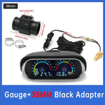 2 in 1 LCD Digital Display Voltmeter and Water Temp Gauge | Universal Car Truck Gau additional angle