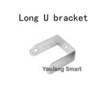 Servo Bracket For Robot Arm Humanoid Standard Servo Bearing Bracket To DIY Kit Robotic Part Accessory Platfrom U Beam Long Stent