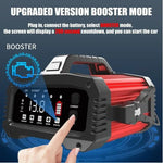 Smart 25A Car Battery Charger 12V/24V Trickle Maintainer for Auto Boat RV Truck