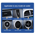 Universal Gravity Car Phone Holder Air Vent Mount | Universal Automotive GPS Stand close-up view