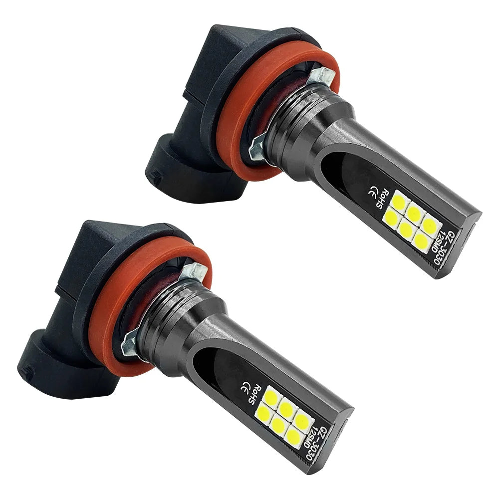 2Pcs H8 H11 LED Bulb H16 JP 9005 HB3 9006 HB4 Led Lamp Super Bright Car Fog Lights Da alternate view
