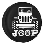 Custom Spare Tire Cover for SUV Truck Jeep | Mountain River PVC 13-18 Inch lifestyle view