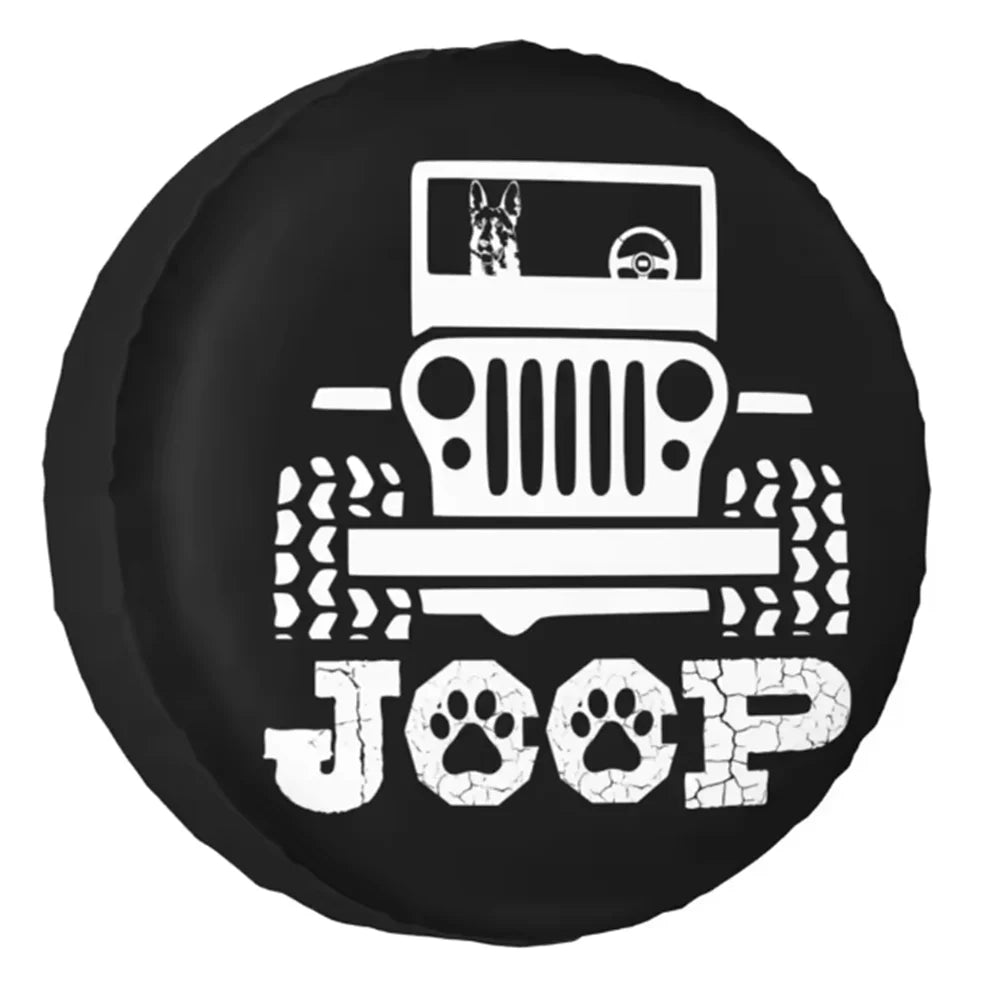 Custom Spare Tire Cover for SUV Truck Jeep | Mountain River PVC 13-18 Inch lifestyle view