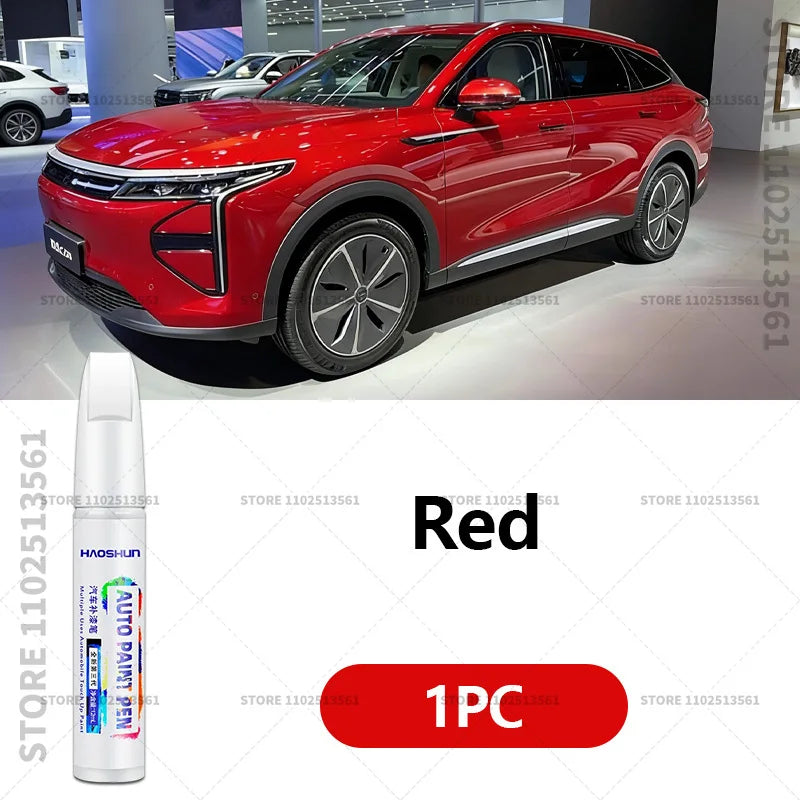 For Chery EXEED RX Black Ivory White Parrot Green Blue Grey Car Paint Repair Pen To additional angle