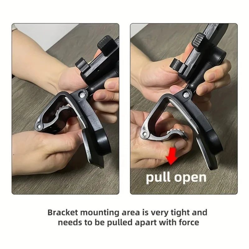 Universal Car Phone Holder 360 Degree Rotation Mobile Phone Holder GPS Cell Mobile Phone Support in Car Bracket
