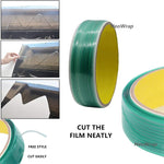 5/10/50M Vinyl Wrap Film Cutting Tape Car Stickers Knifeless Tape Design Line No Knife A detail view