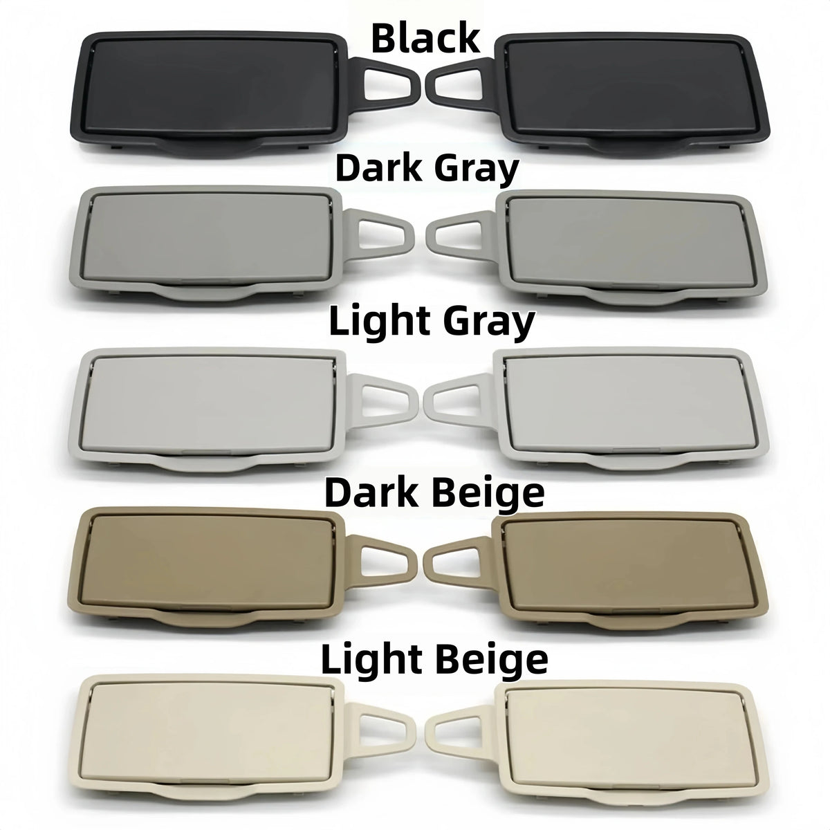 Car Front Sun Shade Visor Makeup Mirror Cover For Benz ML GL GLE GLS Class W166 W292 ML300 ML350 ML400 GL350 GL400 2012-2024