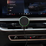 For BMW X5 X6 G05 G06 2019 2020 2021 2022 2023 2024 2025 Car Phone Wireless Charger Magnetic Mount Holder Stand Accessories Trim