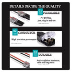 Waterproof Plug Wire Connector 2 Pin Way Cable Plug Car Electric Wire Snap Connectors alternate view