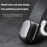 Alloy Headrest Hook, Silent Anti-Slip Seat Back Rack, Premium Business Car Storage additional angle