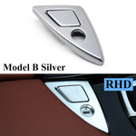 LHD RHD Black Silver Car Central Armrest Glove Box Switch Button For BMW 5 Series F10 F1 detail view