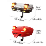 AE86 Car Creative Hook Headlight Key Storage Rack Keychain Holder for Vehicle Decorati close-up view