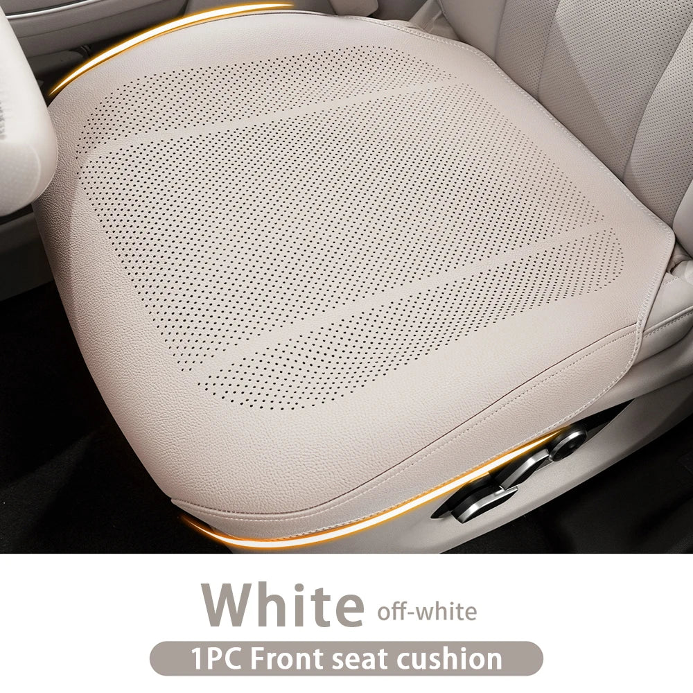 Car Seat Cushion Artificial Leather Breathable Four Seasons lifestyle view