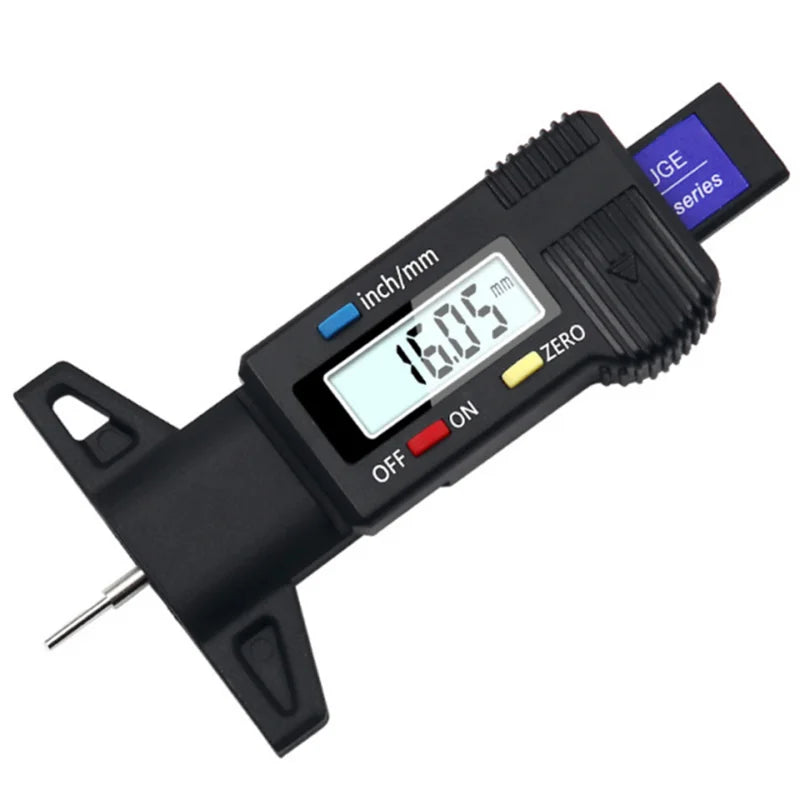 Digital Car Tyre Thickness Gauges Depth Meter For Safe Auto Tyre Tread Monitoring Tyre W detail view