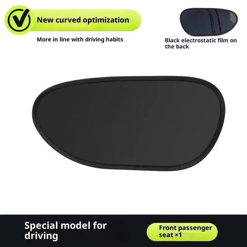 Universal Car Side Window Sun Shade | UV Protection close-up view