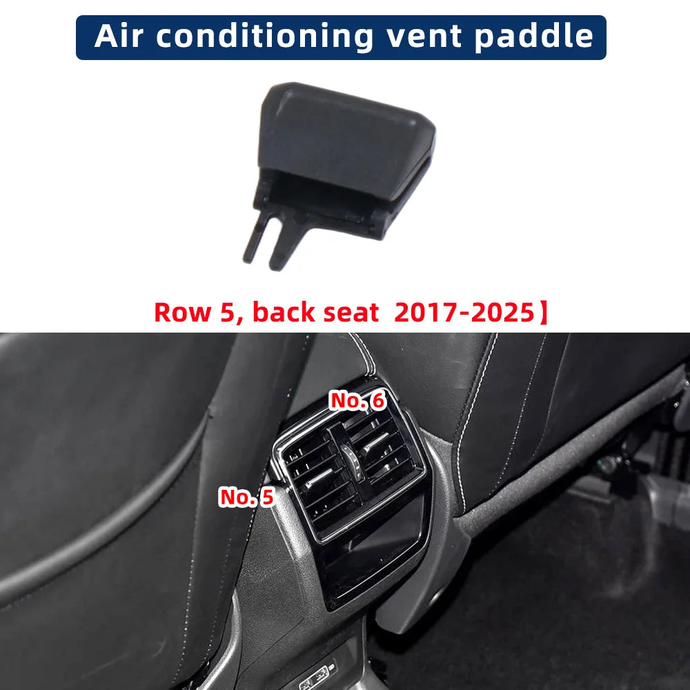 For 2017-2025 Skoda Kodiaq Karoq Air Conditioning Outlet Slide Clip AC Vent Grille Tab Clip A/C Vent Louver Clip 56G819203