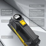 CARSUN 12V 150PSI Corded Portable Car Air Pump | Electric Tire Inflator with Digital lifestyle view